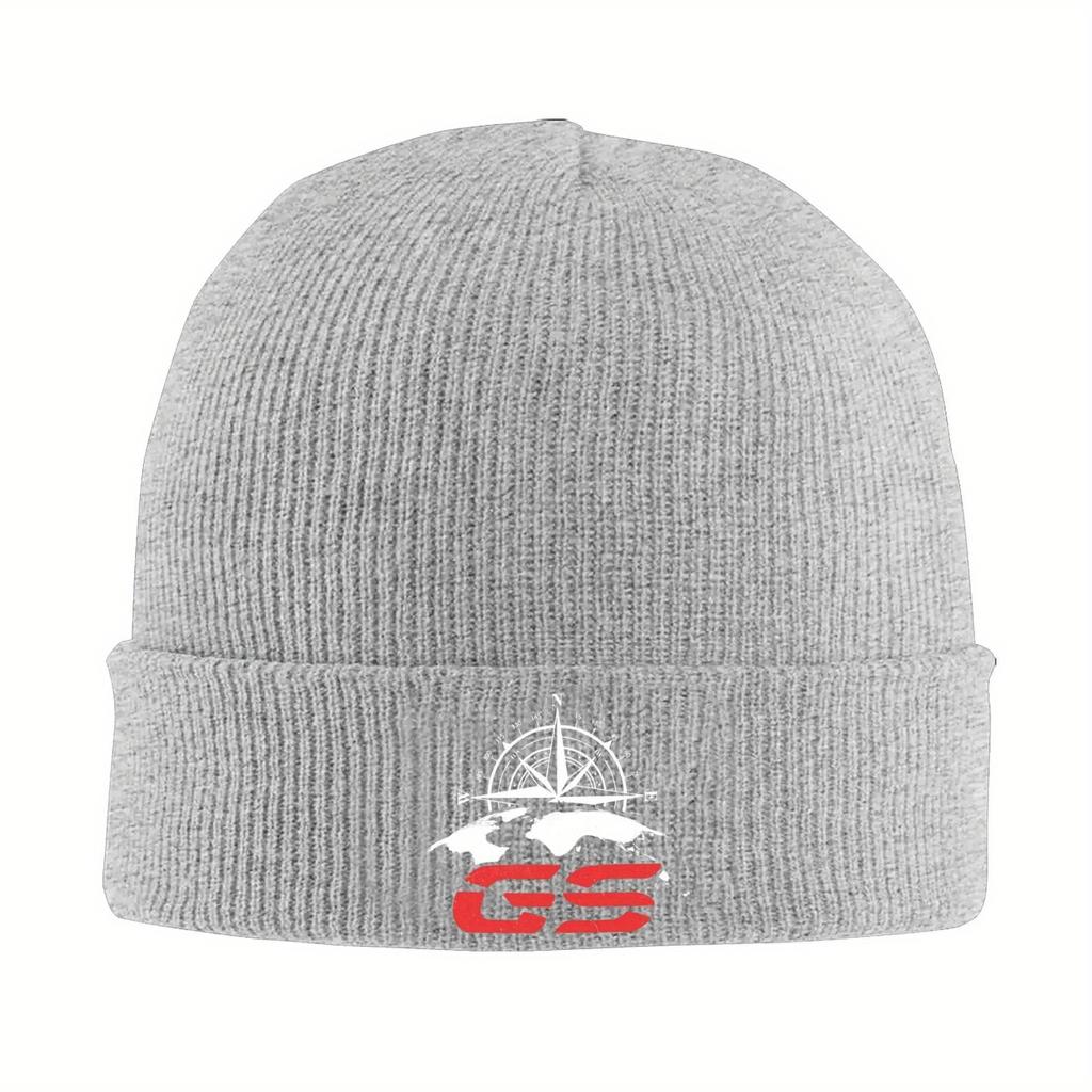 GS WORLD Adventure Motorcycle Knitted Hat Beanies Winter Hats Warm Acrylic  Casual  Cap Men Women Gift