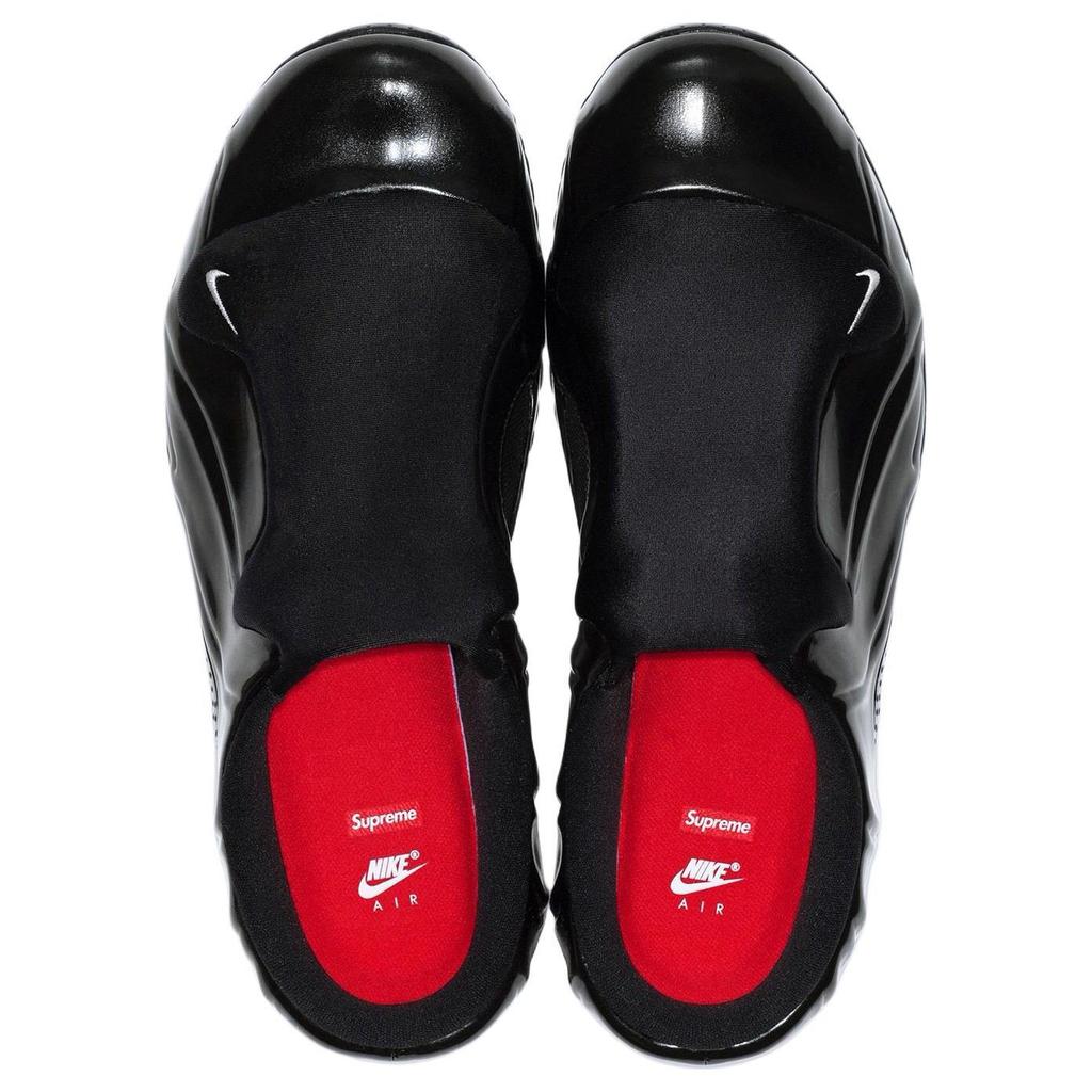 Supreme X Nike Clogposite Black Unisex Sneakers White HJ6215-001