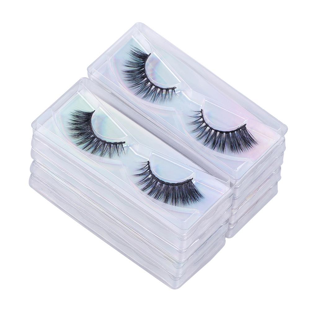 3D Faux Mink Fur False Eyelashes - Single Pair Packaging
