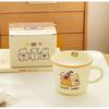 Single Cup Cute Cartoon Moon Rabbit Ceramic Cup Birthday Gift Mug Girl Water Cup Breakfast Cup Souvenir