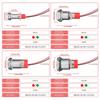 High Visibilitys Signals Light Metal Signals Indicators 220V Voltages For Machinery Control Panel And DIY Applications