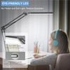 LED Desk Lamp for Home,Reading,Adjustable Eye-Caring Desk Light with Clamp, 3 Color Modes,10 Brightness Table Lamps