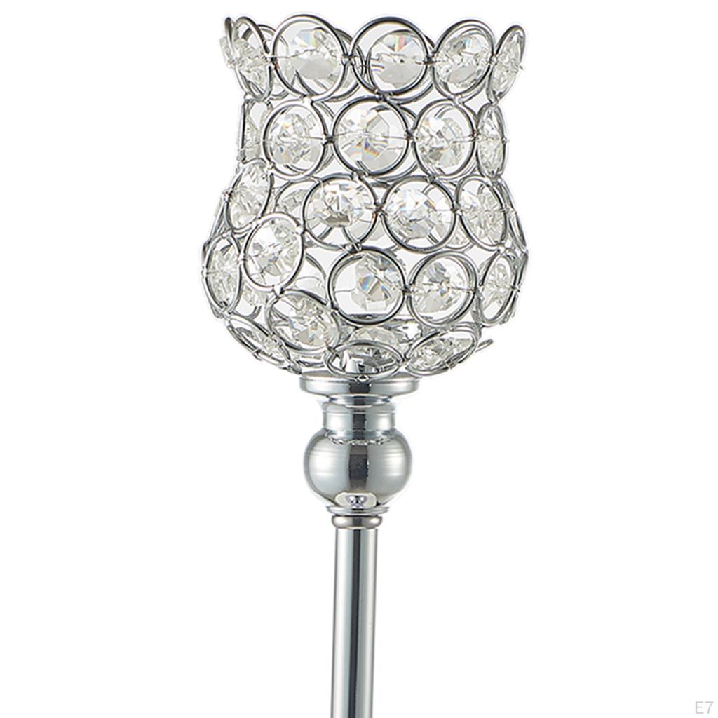 Crystal Holder Candelabra s for Centerpiece