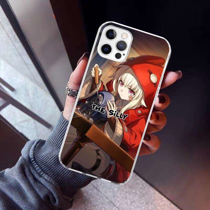Honkai Star Rail Clara Phone Case For iPhone 17 Air 11 13 Mini 14 15 Plus 16 12 Pro Max 16E SE 7 8 Pattern Soft TPU Back Cover