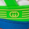 Pristine GUCCI High Cut Sneakers BASKET Vintage Processing Multicolor 37 661310 Used