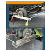 A54K-Car Truck Universal Heavy Duty Toe Alignment Tool Plates Stainless Wheel Alignment Tool Plate Accurate Measurements