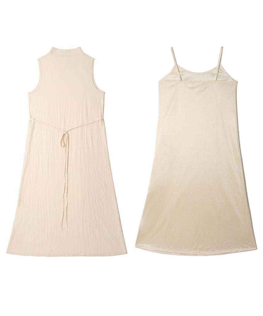 Bikini Bender Gloy Ribbon Long Dress & Slip Set