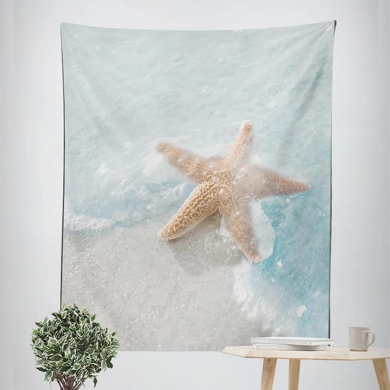 Seagull Beach Decorative Tapestry Home Wall Decor Office Living Room Tapestry