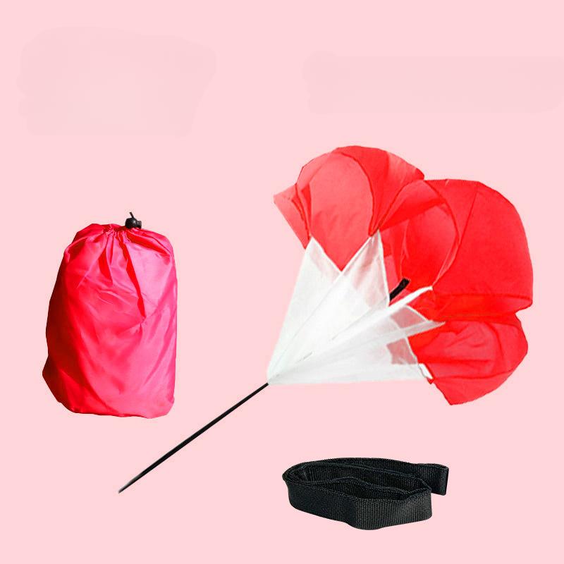 Geschwindigkeitstraining Laufender Drag-Fallschirm Fußballtraining Fitnessgeräte Speed ​​Drag Chute Geräte für körperliches Training