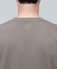 MUSINSA STANDARD Layered Crew Neck Long Sleeve T-Shirt_Long Length [Cocoa]