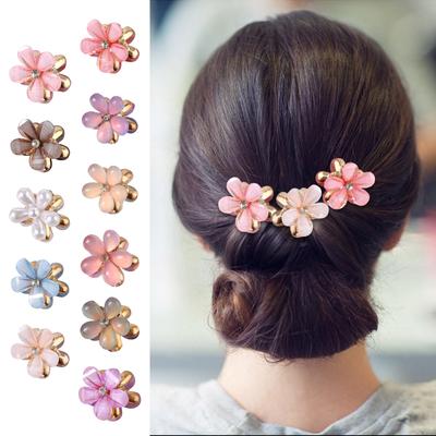 Květina malá spona do vlasů spona do vlasů postranní spona do vlasů dívka do vlasů