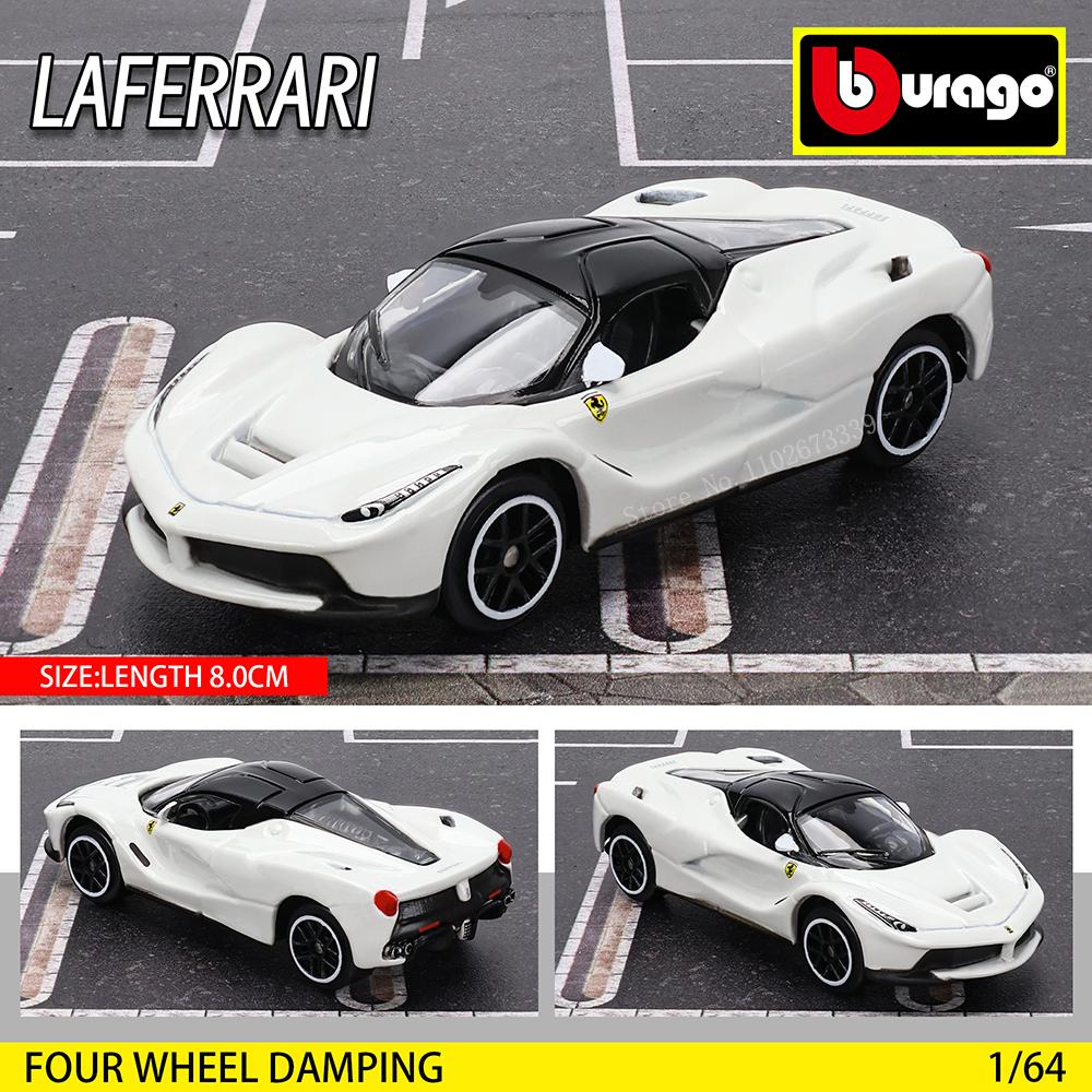 ABAQ1 Bburago 1:64 genuine Ferrari SF90 SP1 458 ENZO F40 F12TDF SF90 car model series children's Christmas boy gift toys