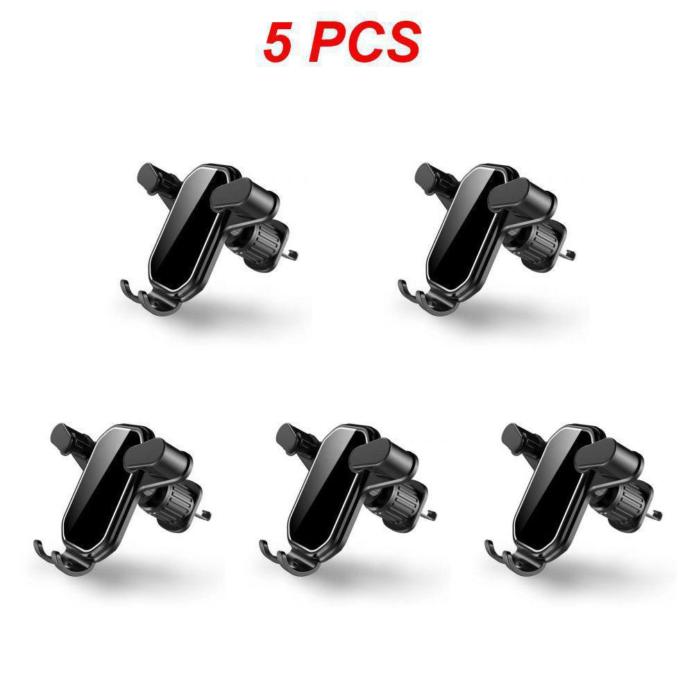 1~10PCS Suporte de Telefone para Carro Montagem de Telefone para Saída de Ar Rotação 360 Graus Suporte para Smartphone Carro - Colocação Manual