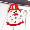 Breathable Cherry Dog Vest Soft Pet Dresses New Dog Clothes  Pet Supplies