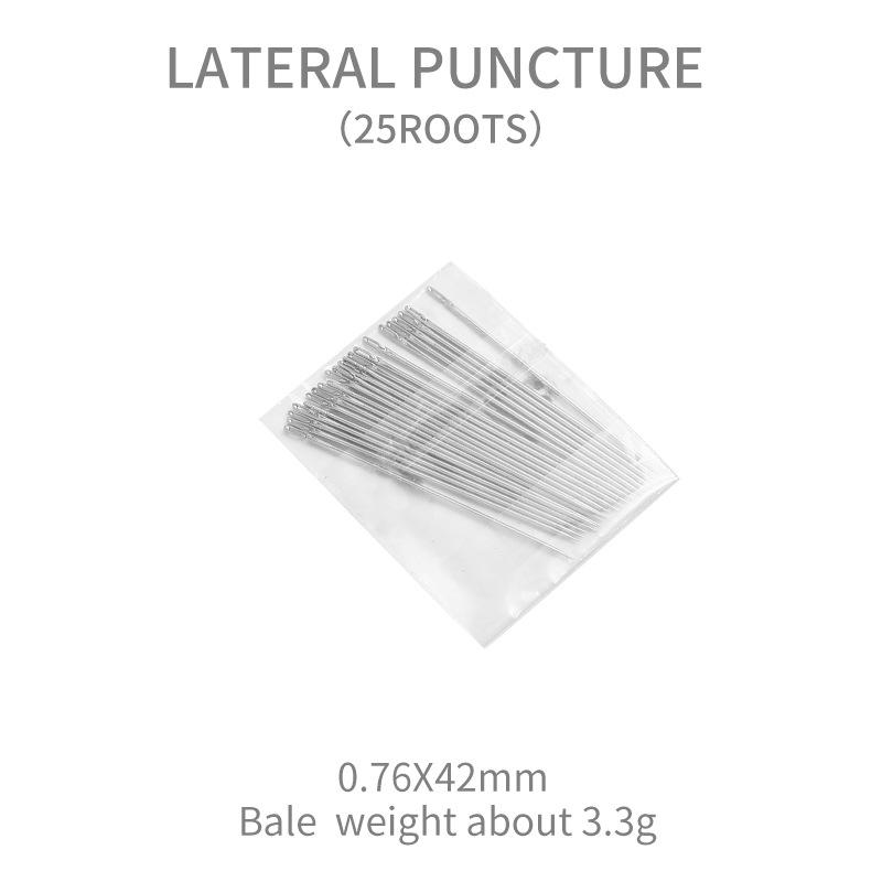 25Pcs Multi-Size Big Eye Hand Sewing Needle Home Sewing Steel Needle Cross-Stitchs Hand Embroidery Clothes Needles