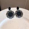 Drop Earrings Fashion Jewelry Gothic Hollow Pattern for Wedding Women Girls Gift
