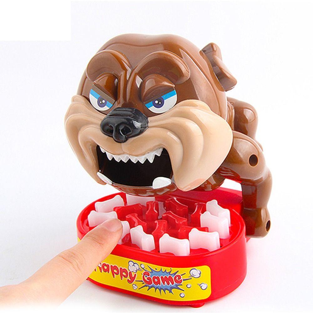 Multifunctional Flake Out Bad Dog Games Simulation Finger Bite Scary Game  Halloween