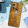 Sternennacht Klimt Kuss Hülle Für OPPO Reno 11 12 13 13F 12F 11F 8T 7 8 10 Pro OPPO Find X8 Pro X6 X3 X5 Lite Abdeckung