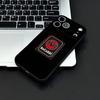 B-Bacardi Handyhülle Für IPhone 17 Air 16 E Pro Max 15 14 13 Mini 12 Pro 11 Max Plus Schwarze Weiche Schale