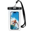 JOTO Capa à Prova d'Água para Smartphone Certificada IPX8 Banho Mar Piscina Fontes Bolsa Seca para Pendurar no Pescoço Proteção Contra Poeira Caminhada Pesca Compatível com Smartphones até 7.0