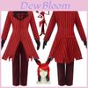 Exquisite Hazbin Hotel Alastor Cosplay Costume Set With Vibrant Red And Black Design