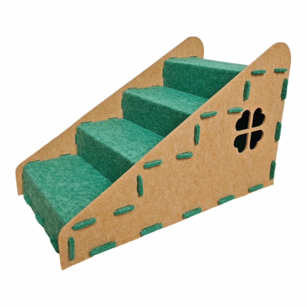 Non-Slip Cat Steps Durable Pet Ramp Scratching Post Pet Stairs  Bedside
