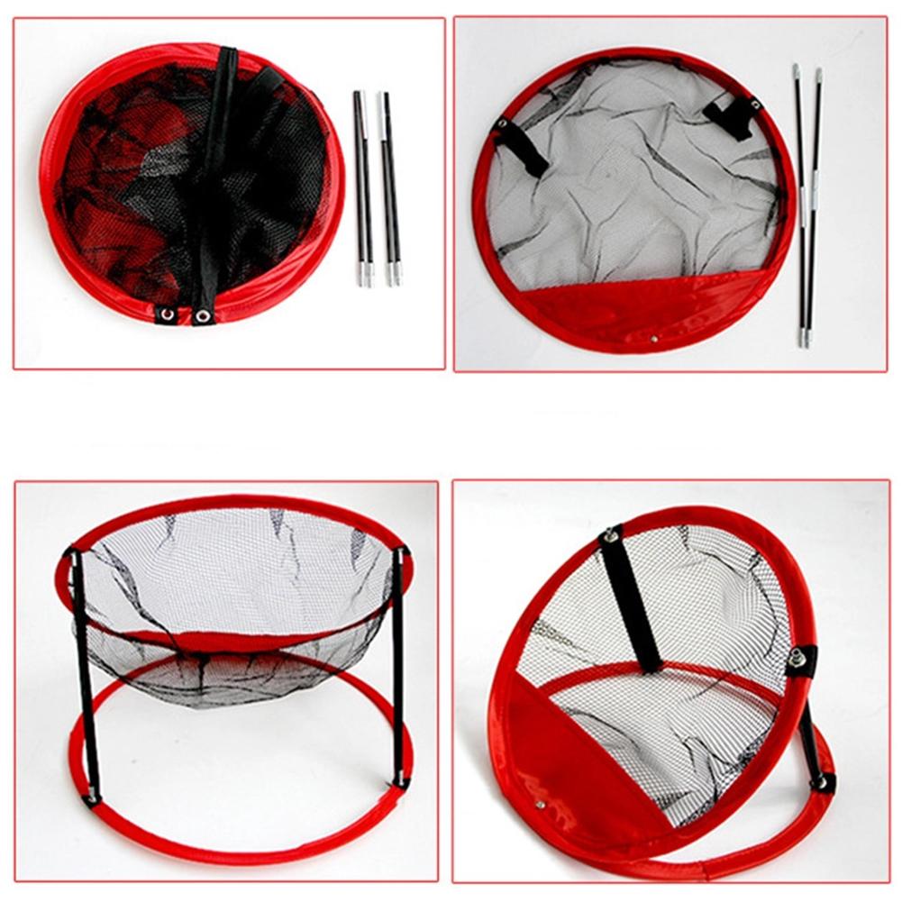 Golf Chipping Net with Mat 10 Balls 1 Tee Golf Practice Net Golfing Target Accessories for Backyard Accuracy and Swing Practice