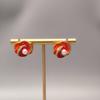 Women's Retro Pearl Flower Earrings - French Oil Painting Style, Versatile and Elegant for Daily Wear