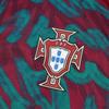 Puma Tricou cu mânecă lungă, slim fit, bloc de culori, cu uscare rapidă, pentru bărbați, Echipa Națională a Portugaliei, cu proprietăți de absorbție a transpirației 784790-37