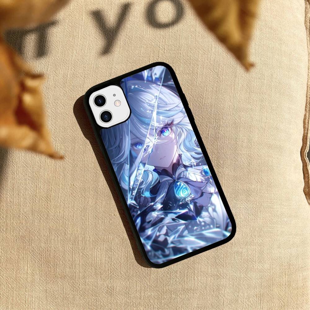 Genshin Impact Furina PC+TPU Phone Case For iPhone 17 16 15 14 PRO MAX 11 12 13 PLUS MINI Cover