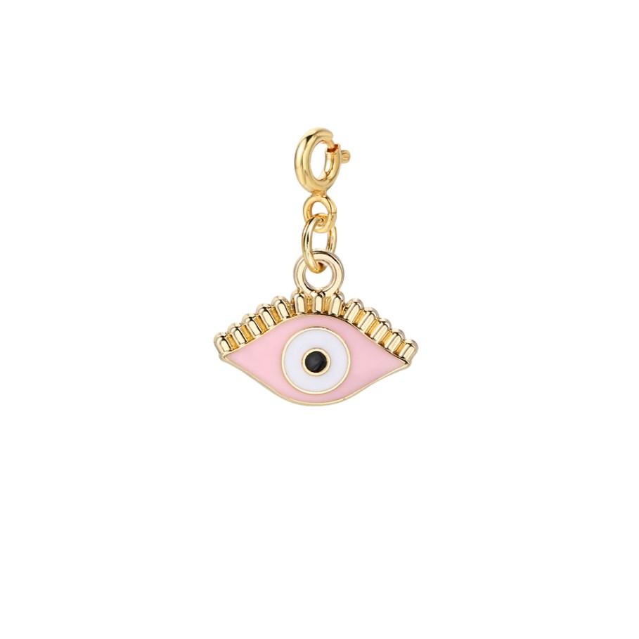 Punk Y2K Pendant Charm For Women Men Devil Eye Personality Fashion Stainless Steel DIY Making Jewely Accessories Wholesale