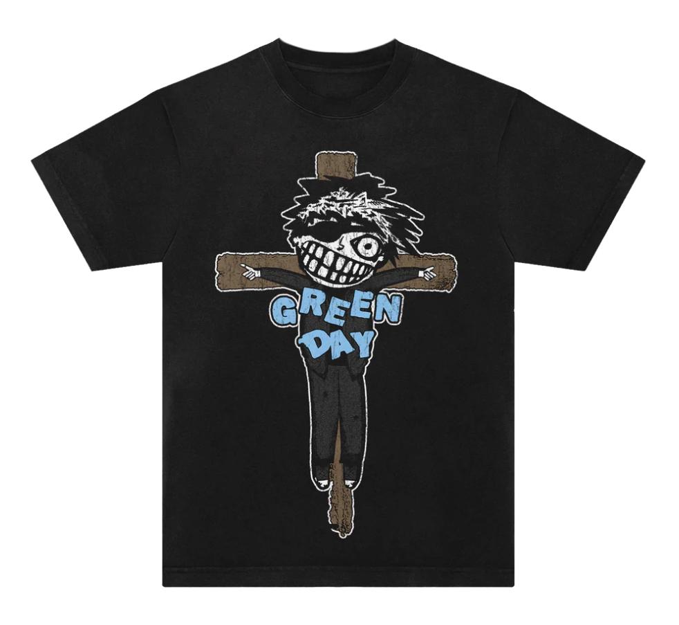 Green Day Punk Rock Band Printed Unisexs and Womens Style Casual Fashion Summer ShortSleeved TShirt M