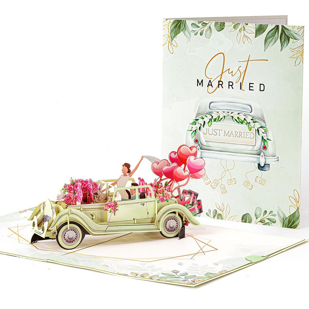 3D Pop Up Greeting Card Romantic Love Flowers Butterfly Bouquet Handmade Surprise Card Anniversary Birthday Valentine's Day Gift