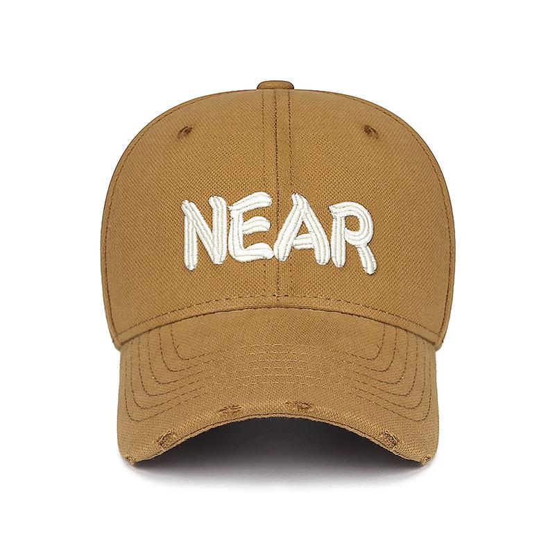 Spring Summer Holes Baseball Cap Men Women Embroidered Letters Sunscreen Outdoor Sports Cap Snapback Hat Sun Visor Hats Fishing Hat Peak Cap
