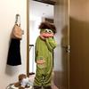 Big Mouth Cartoon Korallenfleece Pyjama - Verdickter Einteiler Winter-Schlafanzug für Damen