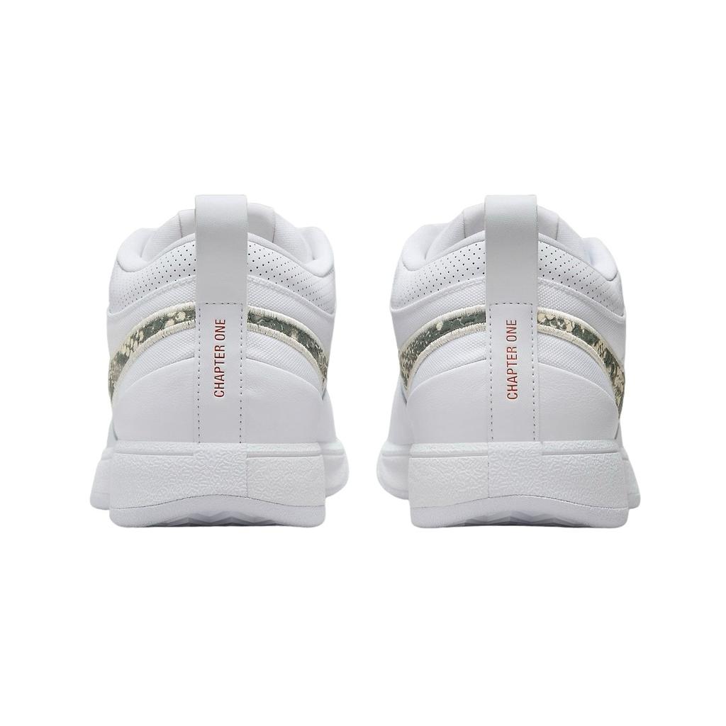 Nike Βιβλίο 1 Ανδρικά Αθλητικά Παπούτσια Rattlesnake Λευκό Καμένο-Ανατολή Μαύρο FJ4249-101