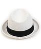 Yunibeosyeolkemiseuteuli Punk Short White Summer Fedora Summer Hat