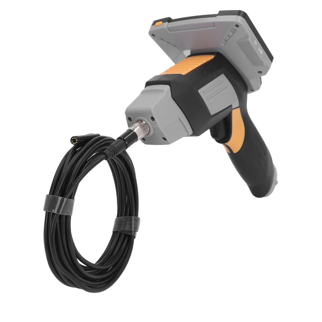 Digital Inspection Endoscope Industrial HD Borescope Turnable Snake Camera for Vehicle Maintenance 10meter