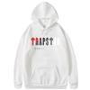 Completo Felpa con Cappuccio e Pantaloni Trapstar Stampati - Oversize Streetwear Cotone Pile Tuta Sportiva Gioventù