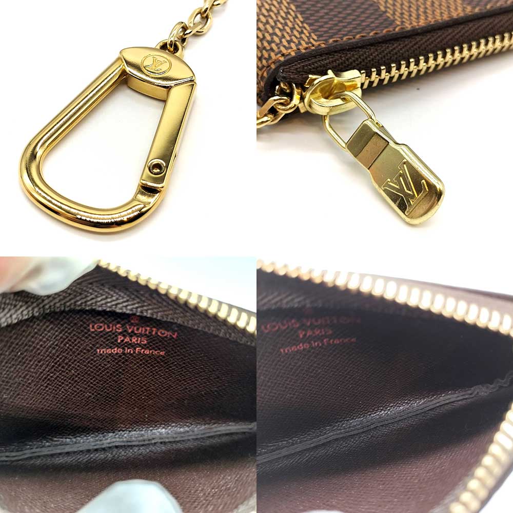 Used LOUIS VUITTON DamierCoin case Damier canvas Women