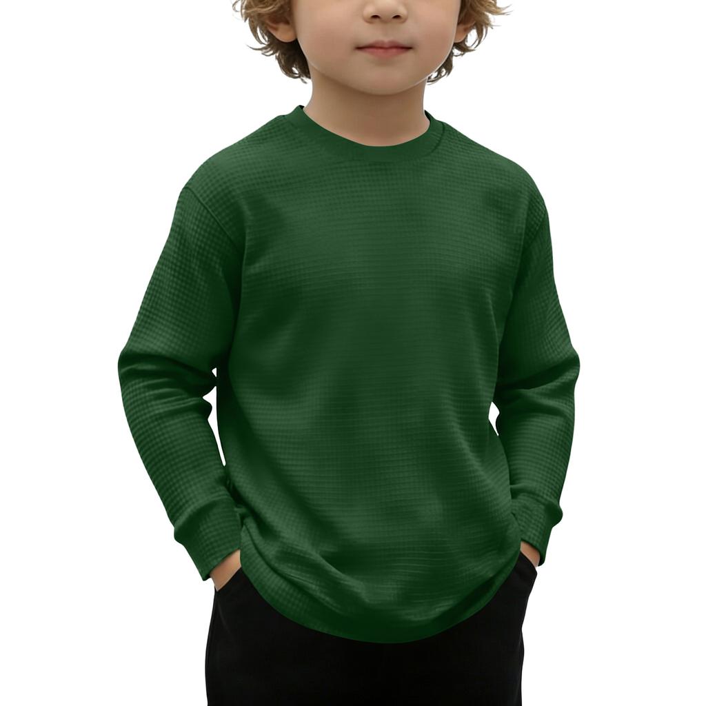 Children's Printed Long Sleeve O-Neck Top Daily Casual T-shirt