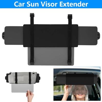 Auto-Sonnenschutz-Verlängerung Universelle Auto-Sonnenschutz-Verlängerung mit PC-Linse Blendschutz-Design Sicheres Auto-Innenzubehör