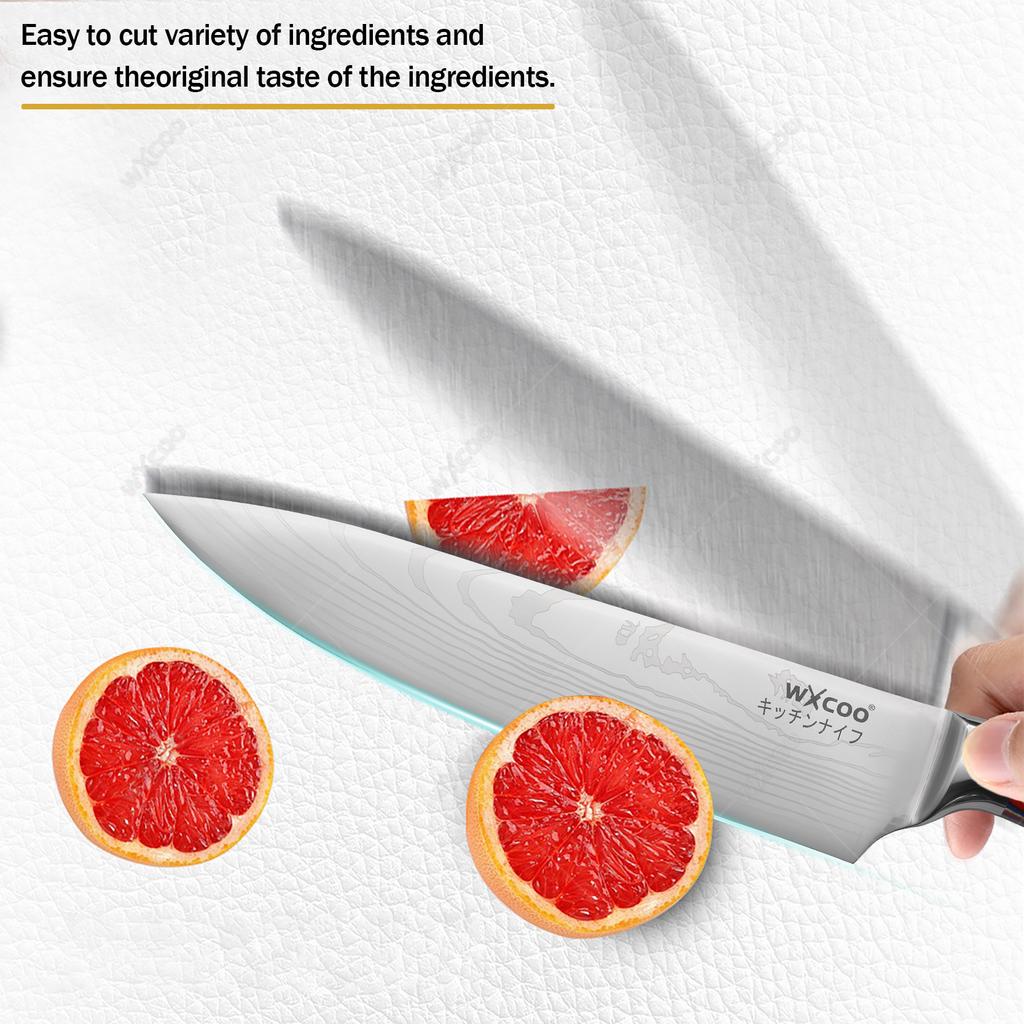 Kitchen Slicing Fruit Knife Cleaver Boning Knife Slicing Meat Cutting Knife Stainless Steel Kitchen Utility Knives with Gift Box