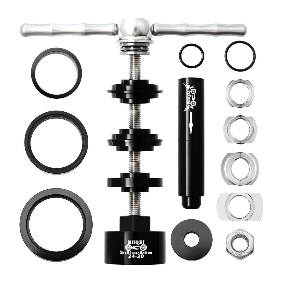 Aluminum Alloy Bottom Bracket Install and Removal Tool Stainless Steel Removal Axle
