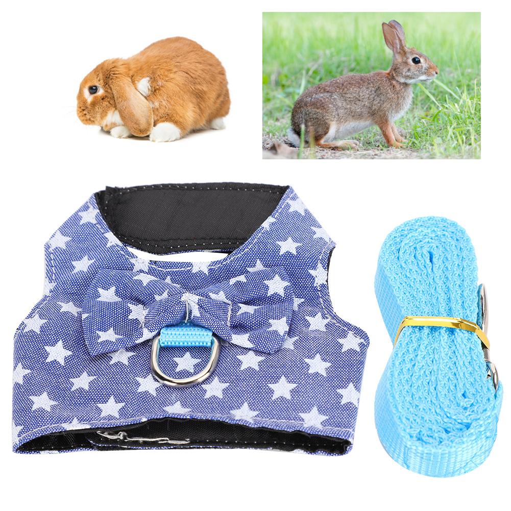 Pet Vest Chest Strap Harness Small Animal Rabbit Hamster Pet Vest Harness Pet SuppliesS