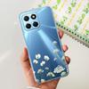 For Honor X6 5G Case VNE-LX1 VNE-LX2 VNE-LX3 Phone Cover Popular Flower Astronaut Soft Funda For Honor X8 TFY-LX1 HonorX8 Bumper