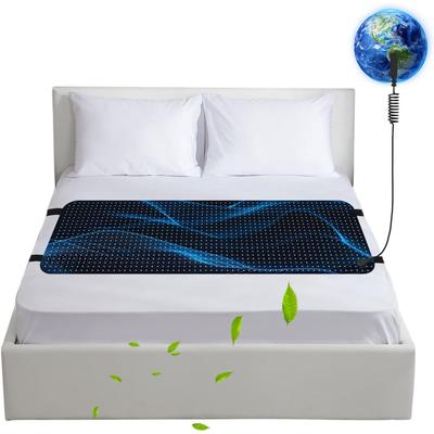 Covoraș de Împământare pentru Pat 27x76 Inch Pad Respirabil pentru Împământare cu Cablu de Împământare de 15 Ft Somn mai Bun Utilizare Acasă