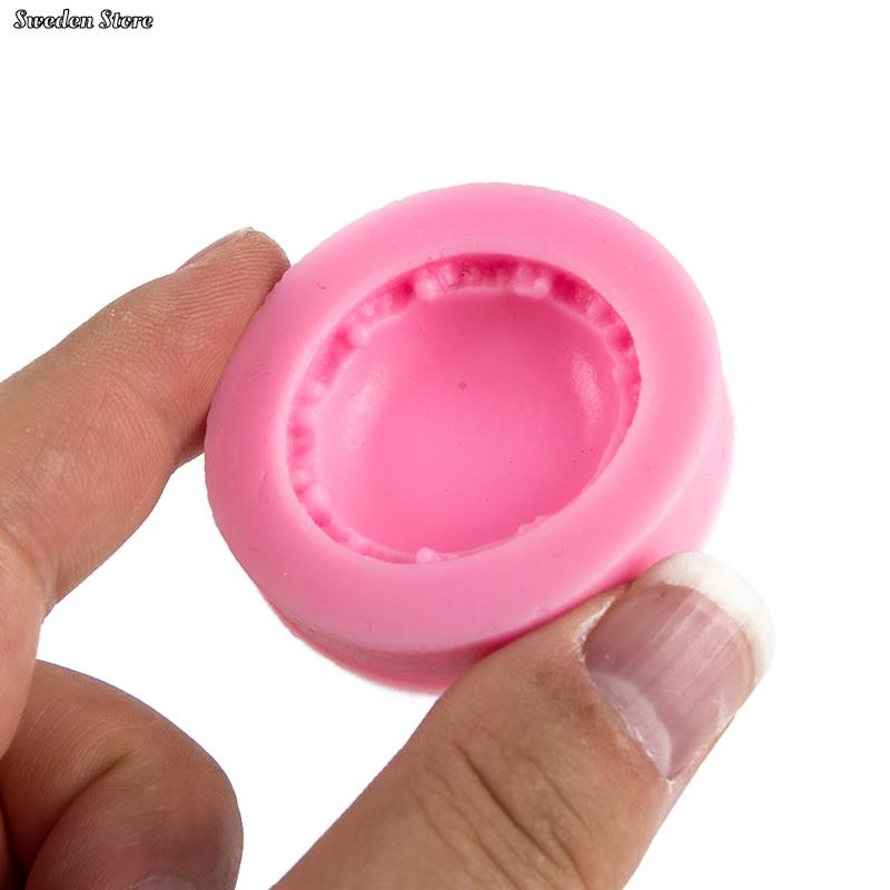 3D Macaron Shape DIY Soap Grade Silicone Chocolate Mold Fondant Candy Soap Polymer Clay Crafting Mould Decorating Baking Tool