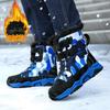 Boys' Cotton Shoes Children's Warm Winter Boots with Added Fleece