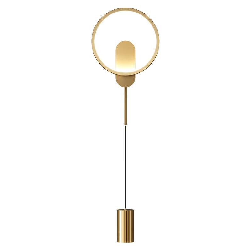 Dream Bubble Gold 3-Color LED Bedside Wall Lamp